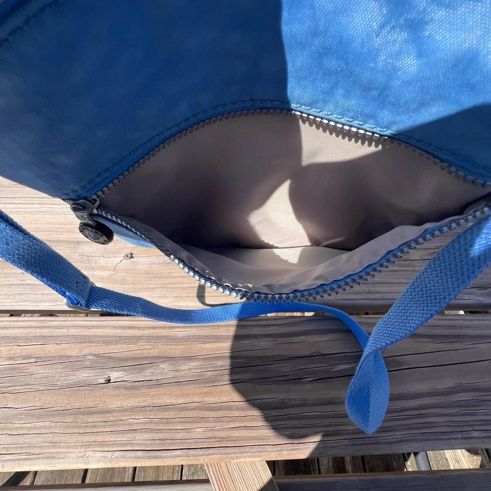 - Kipling Keiko Bright Blue Mini Crossbody Bag! EUC!